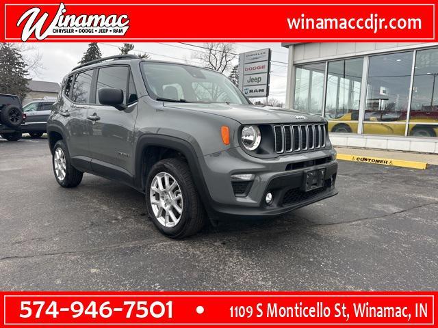 used 2022 Jeep Renegade car, priced at $18,500