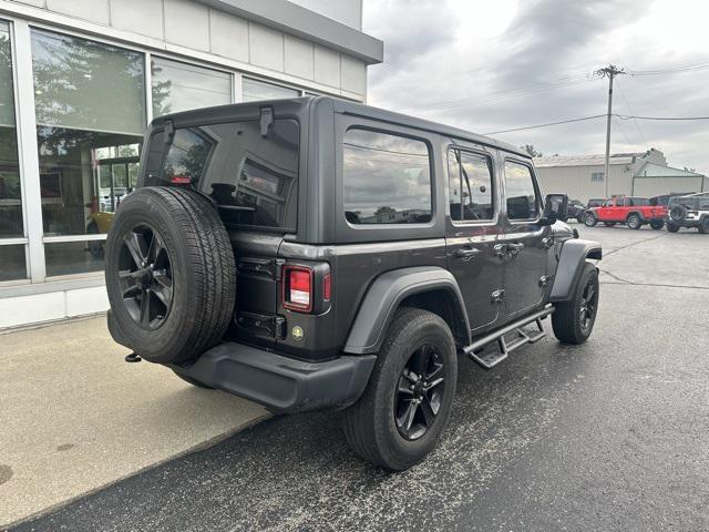 used 2020 Jeep Wrangler Unlimited car, priced at $31,000