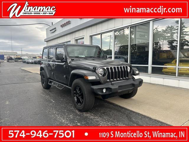 used 2020 Jeep Wrangler Unlimited car, priced at $31,000