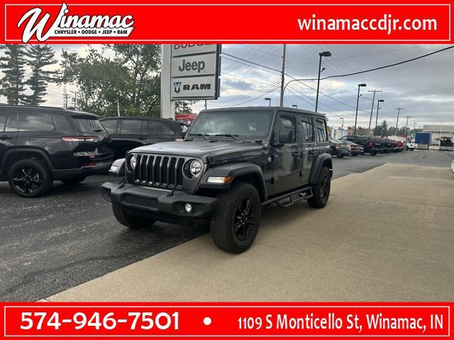 used 2020 Jeep Wrangler Unlimited car, priced at $31,000