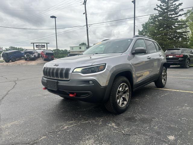 used 2021 Jeep Cherokee car, priced at $25,550