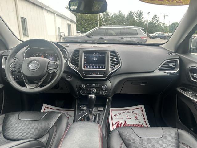 used 2021 Jeep Cherokee car, priced at $25,550
