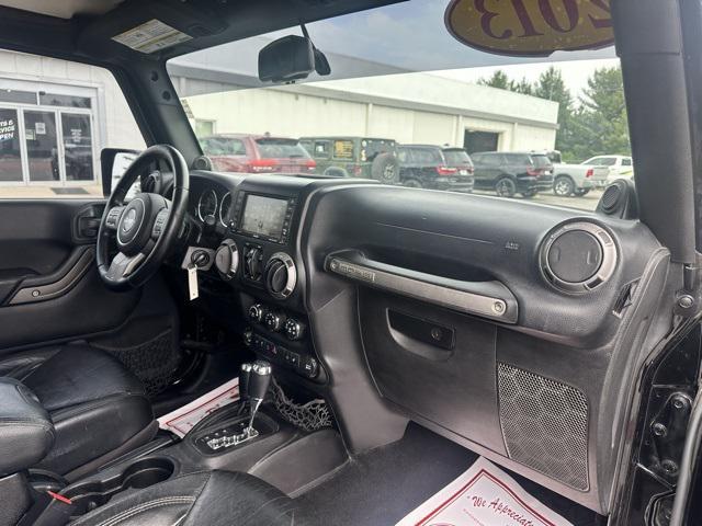 used 2013 Jeep Wrangler Unlimited car, priced at $14,850