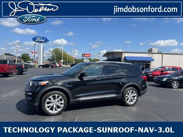 used 2022 Ford Explorer car, priced at $38,958