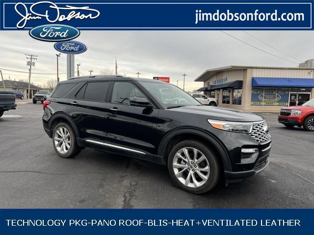 used 2022 Ford Explorer car, priced at $38,400