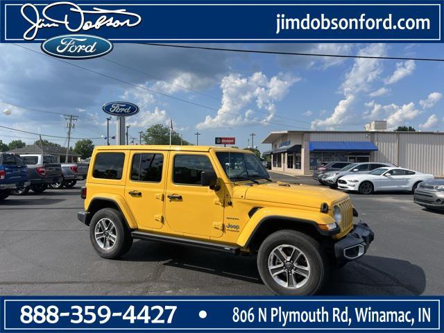 used 2020 Jeep Wrangler Unlimited car, priced at $29,500