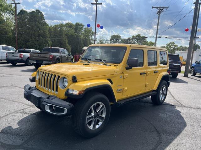 used 2020 Jeep Wrangler Unlimited car, priced at $28,000