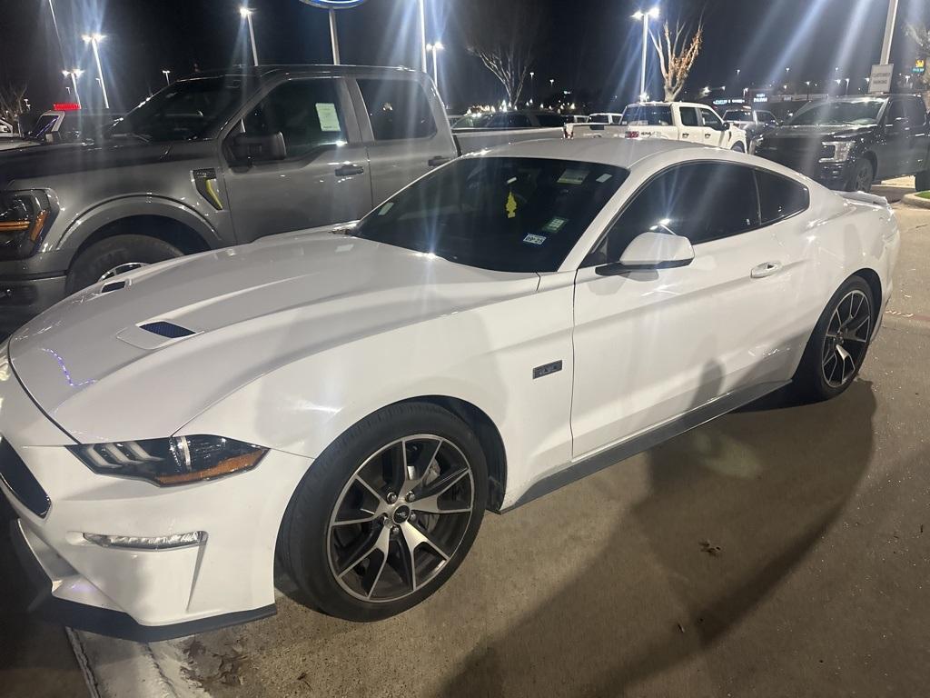 used 2021 Ford Mustang car, priced at $23,500