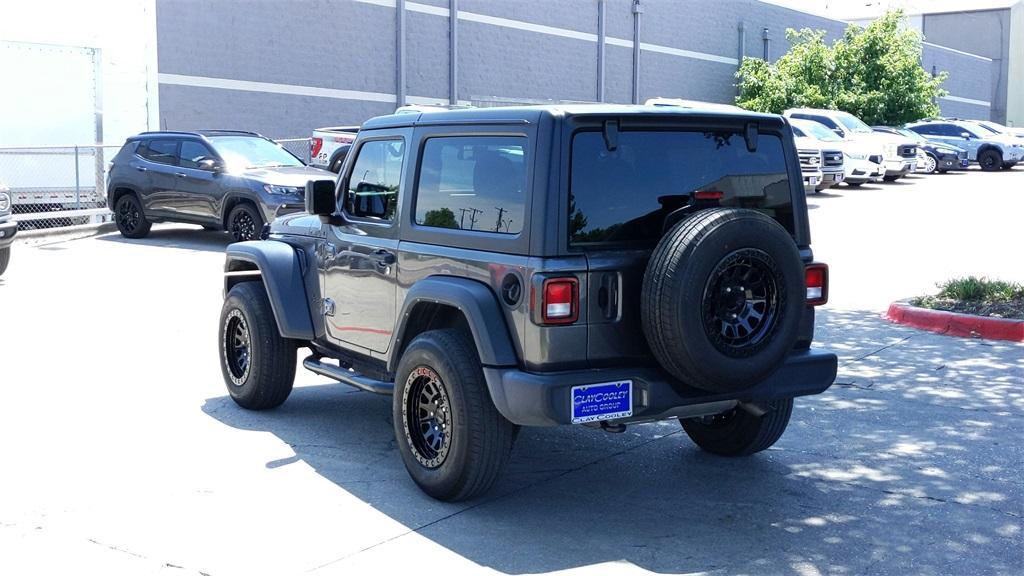 used 2021 Jeep Wrangler car, priced at $28,500