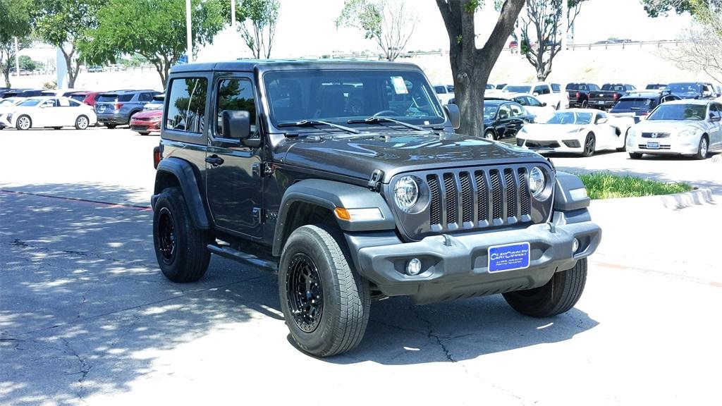 used 2021 Jeep Wrangler car, priced at $28,500
