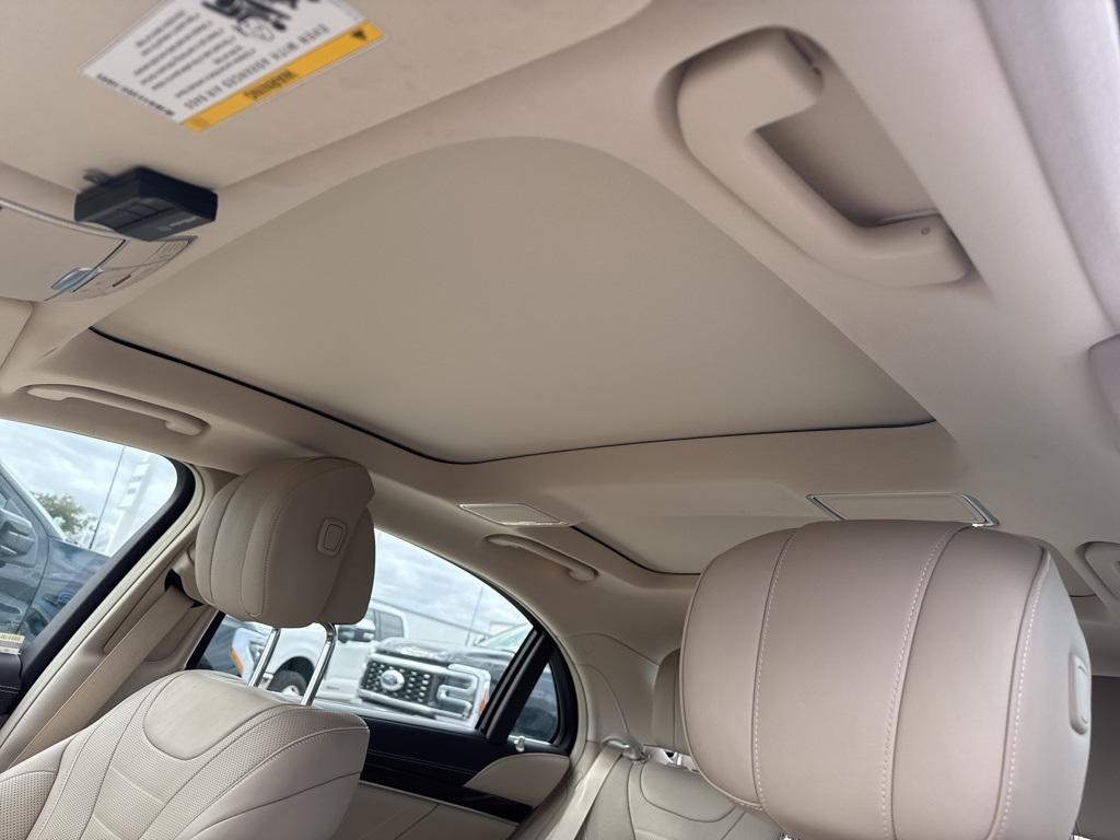 used 2019 Mercedes-Benz S-Class car, priced at $50,000