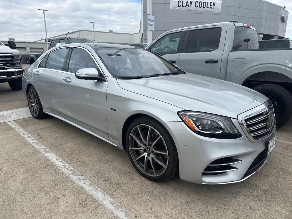 used 2019 Mercedes-Benz S-Class car, priced at $50,000