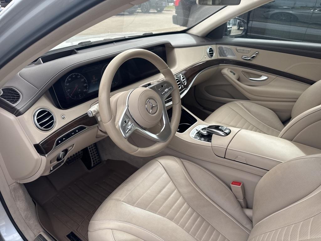 used 2019 Mercedes-Benz S-Class car, priced at $50,000