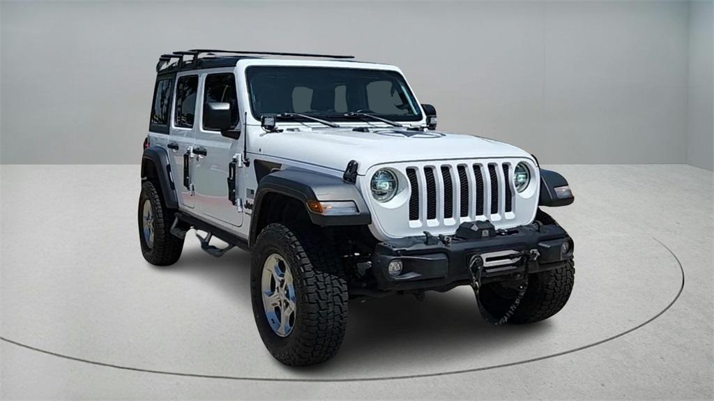 used 2021 Jeep Wrangler Unlimited car, priced at $26,500