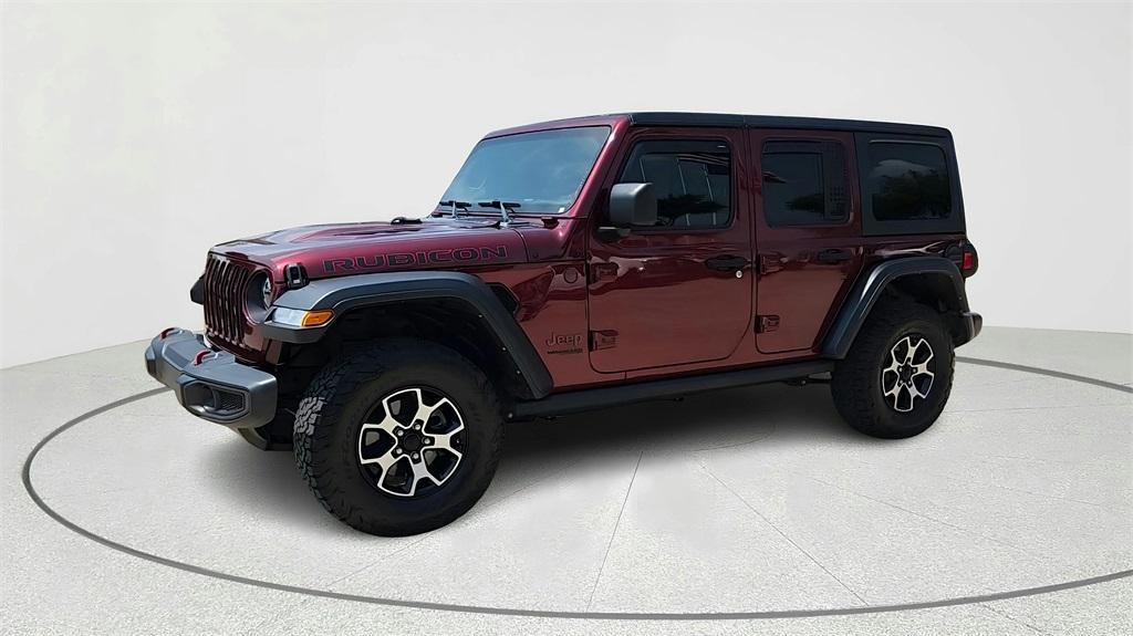 used 2021 Jeep Wrangler Unlimited car, priced at $36,000