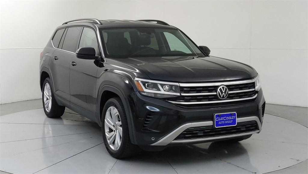 used 2021 Volkswagen Atlas car, priced at $27,000