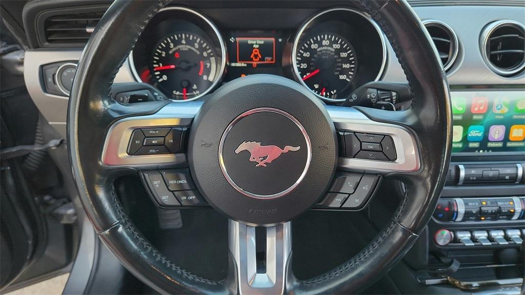 used 2021 Ford Mustang car, priced at $21,500