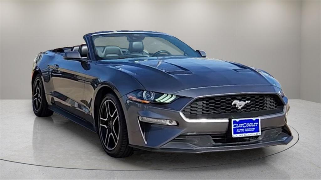 used 2021 Ford Mustang car, priced at $21,500