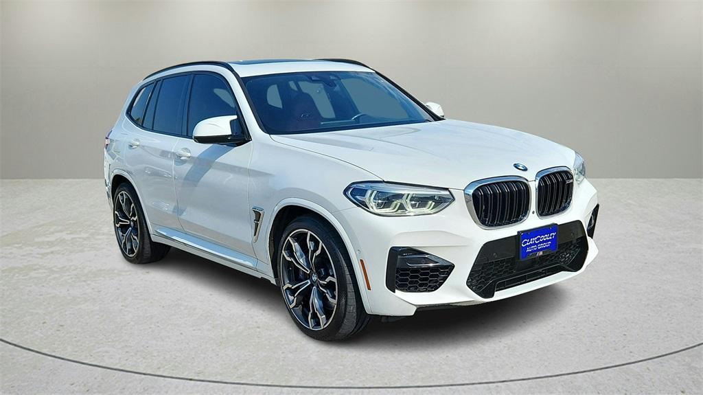 used 2021 BMW X3 M car, priced at $38,000