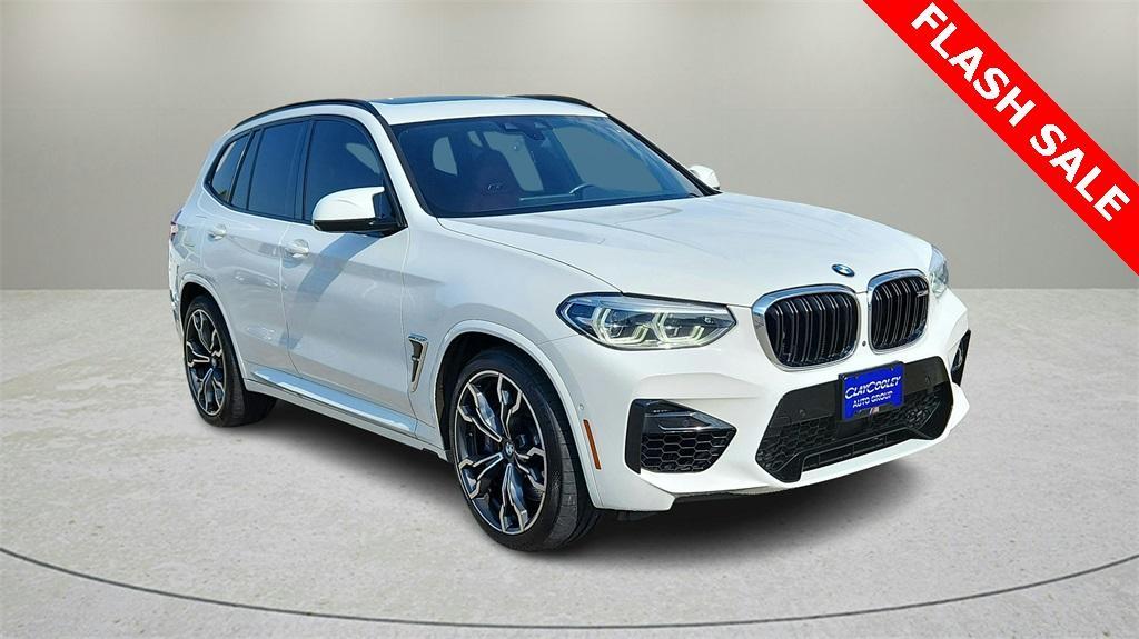 used 2021 BMW X3 M car, priced at $39,000