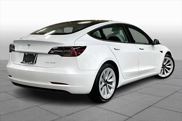 used 2021 Tesla Model 3 car, priced at $25,677