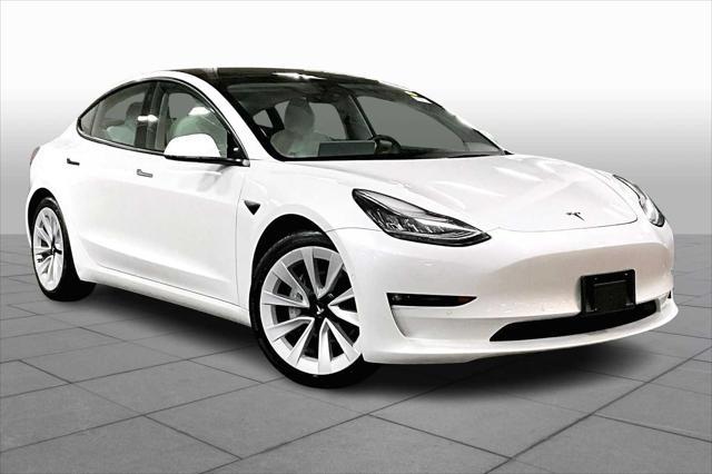used 2021 Tesla Model 3 car, priced at $25,677