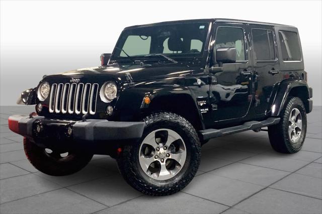 used 2017 Jeep Wrangler Unlimited car, priced at $18,991