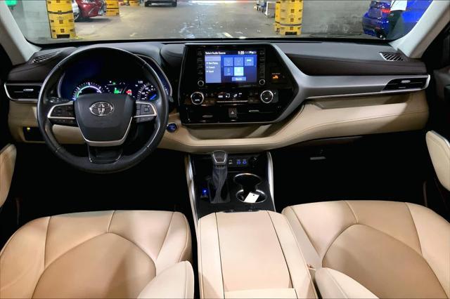 used 2022 Toyota Highlander Hybrid car, priced at $38,677