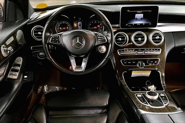 used 2018 Mercedes-Benz C-Class car, priced at $16,127