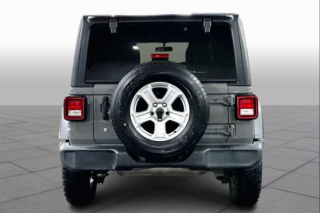 used 2018 Jeep Wrangler Unlimited car, priced at $19,347