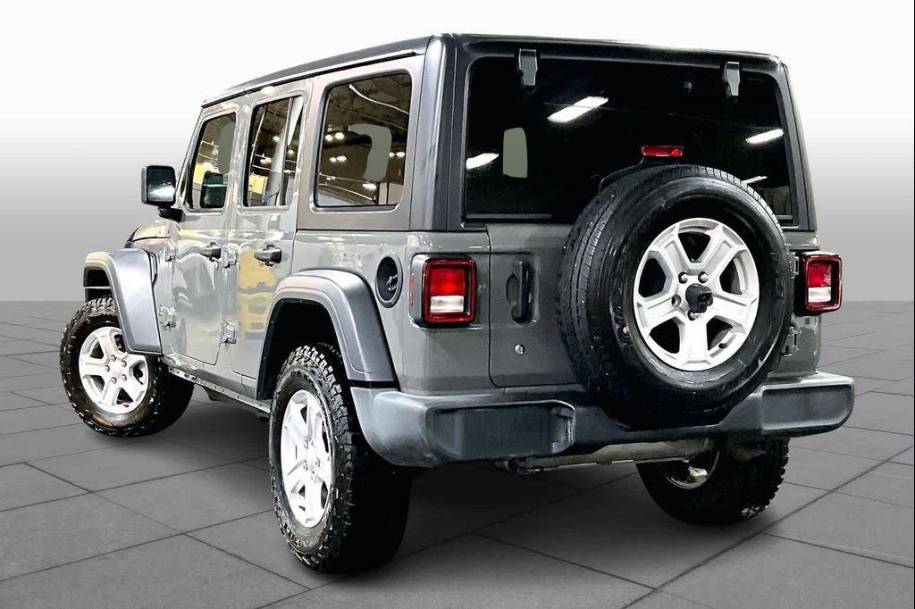 used 2018 Jeep Wrangler Unlimited car, priced at $19,347