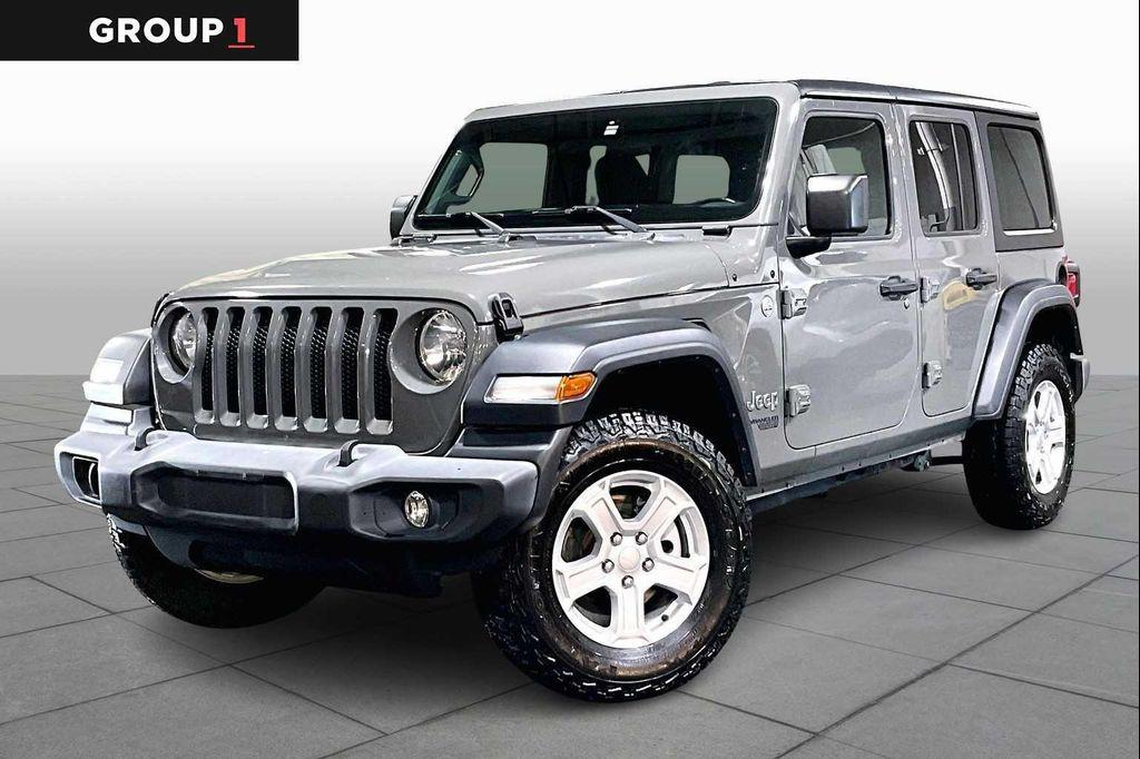 used 2018 Jeep Wrangler Unlimited car, priced at $19,347