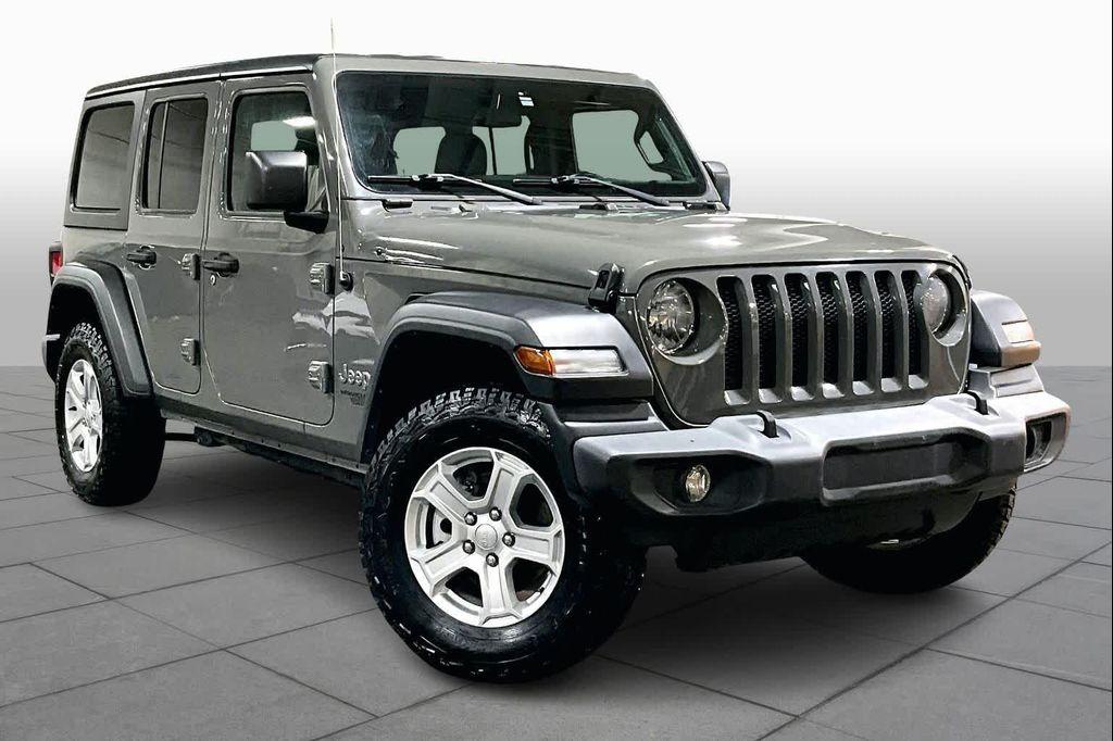 used 2018 Jeep Wrangler Unlimited car, priced at $19,347