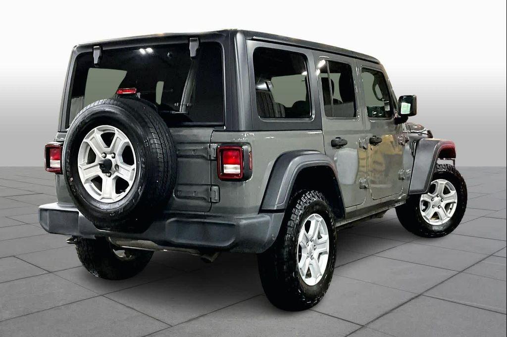 used 2018 Jeep Wrangler Unlimited car, priced at $19,347