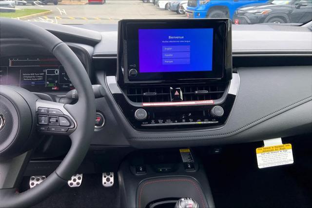 new 2025 Toyota GR Corolla car, priced at $45,183