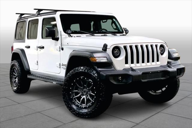 used 2018 Jeep Wrangler Unlimited car, priced at $26,691