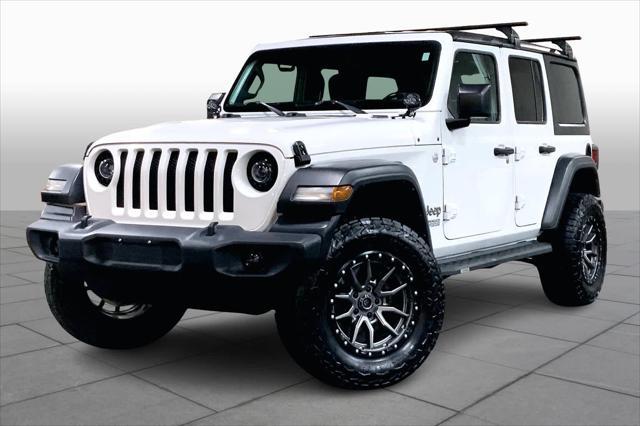 used 2018 Jeep Wrangler Unlimited car, priced at $26,691