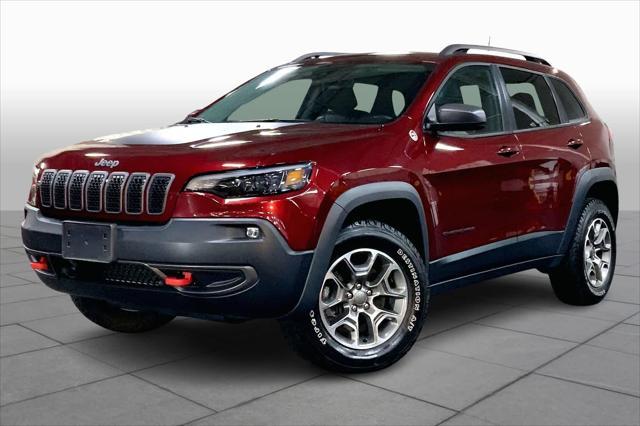 used 2021 Jeep Cherokee car, priced at $23,533