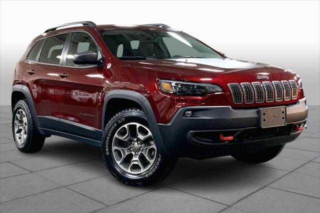 used 2021 Jeep Cherokee car, priced at $22,995