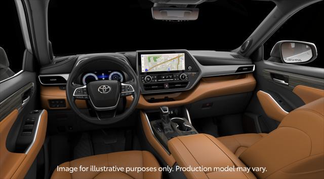 new 2025 Toyota Highlander Hybrid car, priced at $57,247