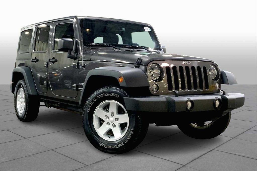 used 2018 Jeep Wrangler JK Unlimited car, priced at $25,891