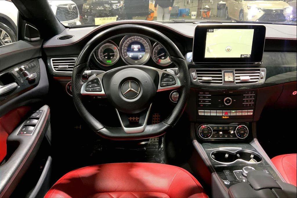used 2017 Mercedes-Benz CLS 550 car, priced at $21,095