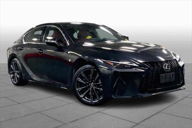 used 2022 Lexus IS 350 car, priced at $34,300