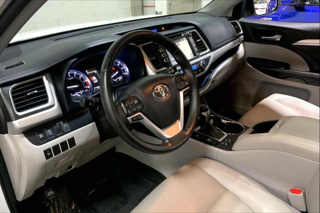 used 2017 Toyota Highlander car, priced at $23,877