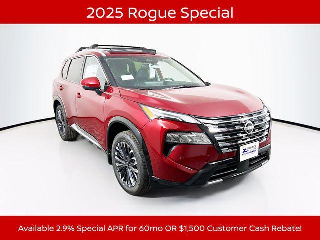 new 2025 Nissan Rogue car, priced at $40,945