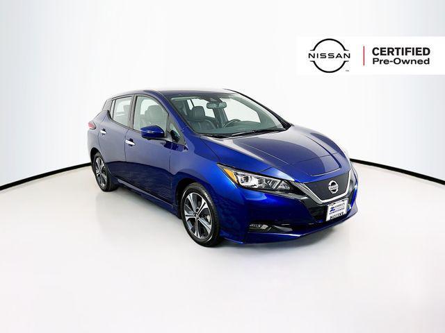 used 2021 Nissan Leaf car, priced at $16,100