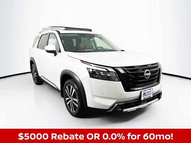 new 2025 Nissan Pathfinder car, priced at $45,949
