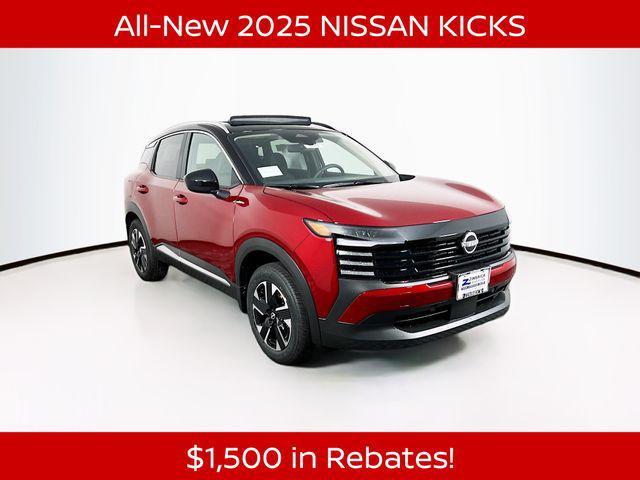 new 2025 Nissan Kicks car, priced at $26,222