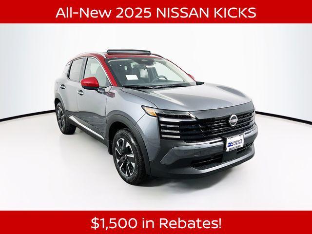 new 2025 Nissan Kicks car, priced at $25,674