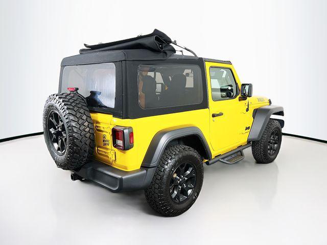 used 2020 Jeep Wrangler car, priced at $27,500